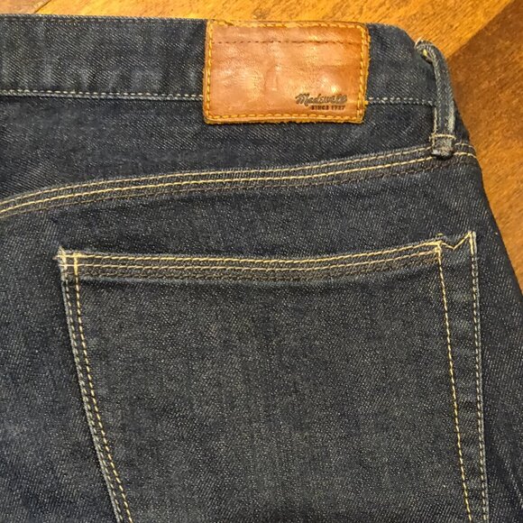 Madewell Skinny Low In Dark Wash Women SIZE 28 - Picture 5 of 6